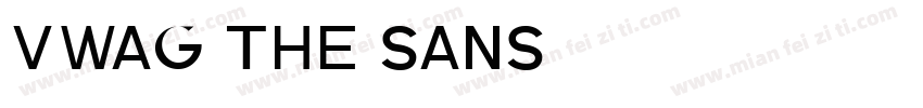 vwag the sans字体转换